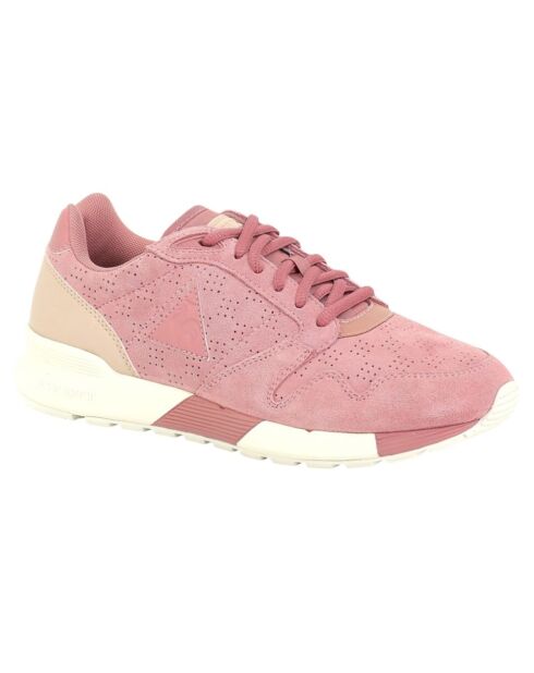 Baskets en Velours de Cuir Omega X W Summer Flavor roses