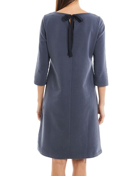 Robe Jersey bleu foncé