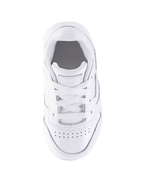 Baskets en Cuir Classic Leather Patent blanches