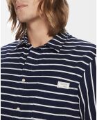 Chemise Regular Fit rayée bleu/blanc