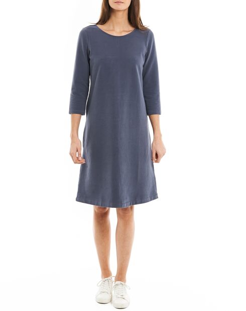 Robe Jersey bleu foncé