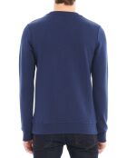 Sweat Terry Message bleu marine