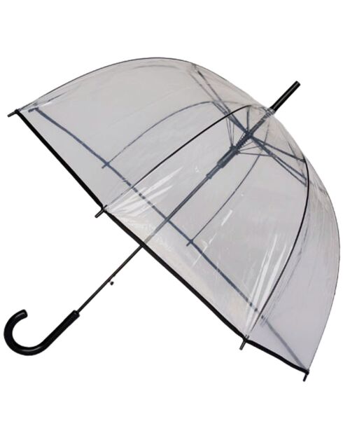 Parapluie Tisa transparent/noir