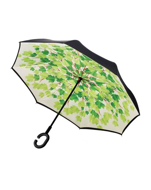 Parapluie Inversé noir/vert