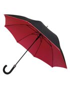 Parapluie Automatique noir/rouge