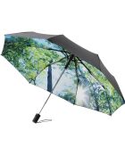 Parapluie Nature automatique noir/vert