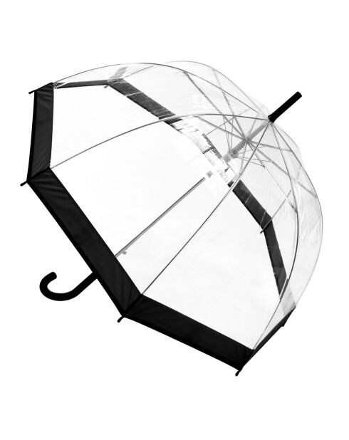 Parapluie Cloche transparent/noir