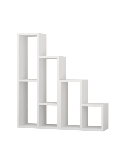 Bibliothèque Sule blanche - 20x84x89 cm
