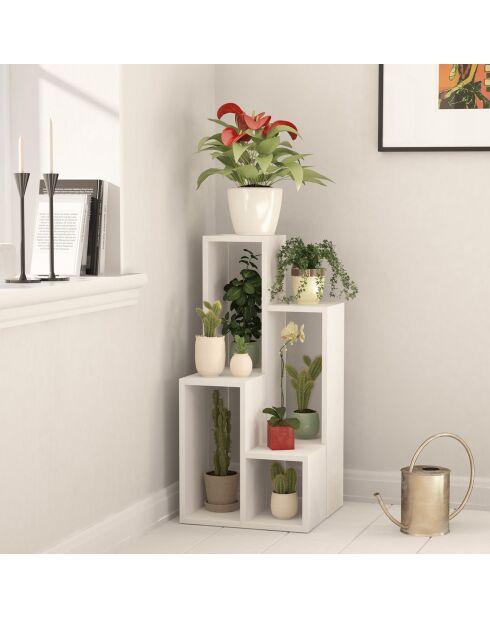 Bibliothèque Sule blanche - 20x84x89 cm