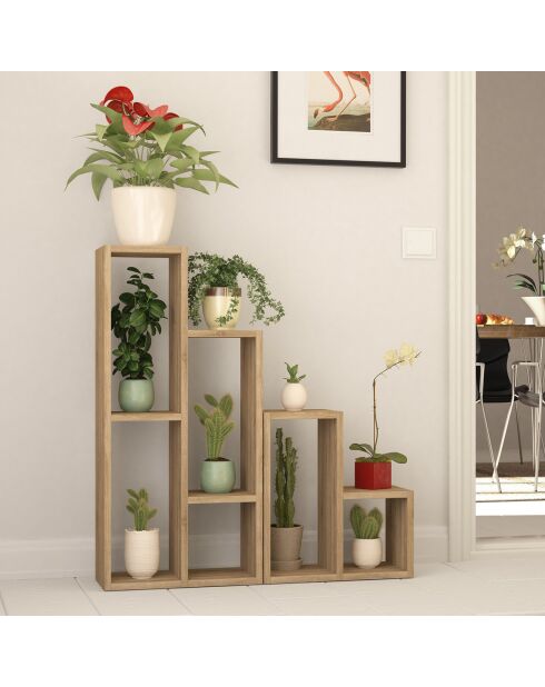 Bibliothèque Sule chêne - 20x84x89 cm