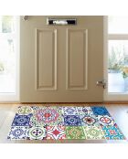 Tapis vinyle Castello Branco multicolore - 50x100 cm