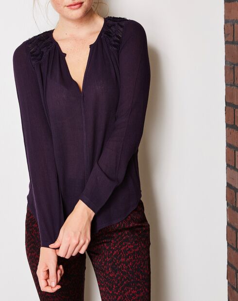 Blouse Prune marine