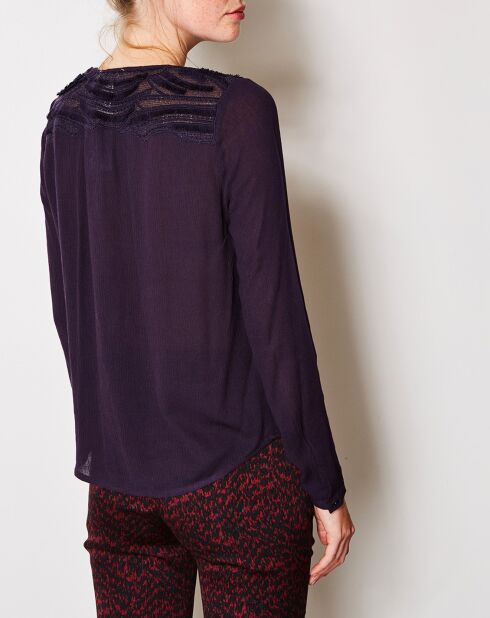 Blouse Prune marine