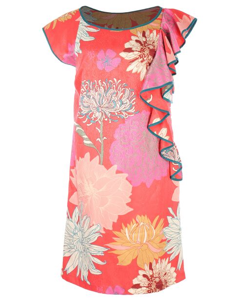 Robe Approche imprimée rouge