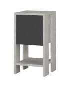Table de nuit Ema mocha - 30x55x30 cm