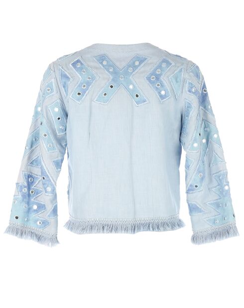 Veste en Coton & Lin Favorite bleu pétrole