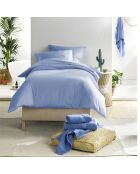 Parure housse de couette 100% Satin de Coton Olivia lavande