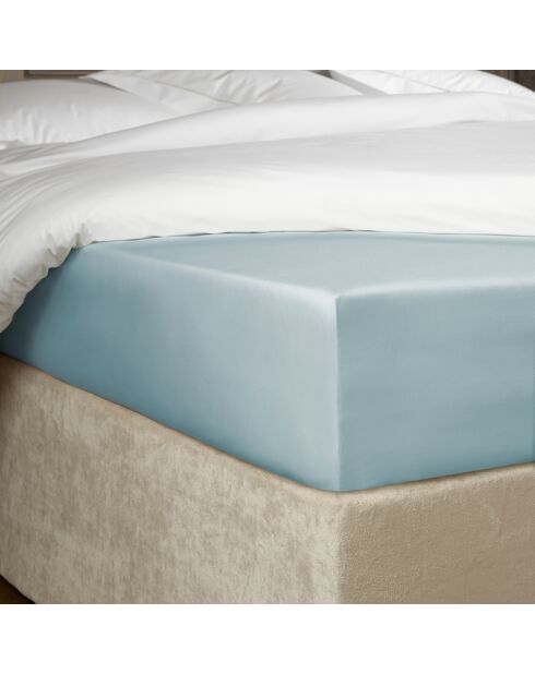 Drap housse Bumblebee bleu