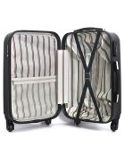 Valise Moyen Séjour 4 roues Darcy 62 cm noire