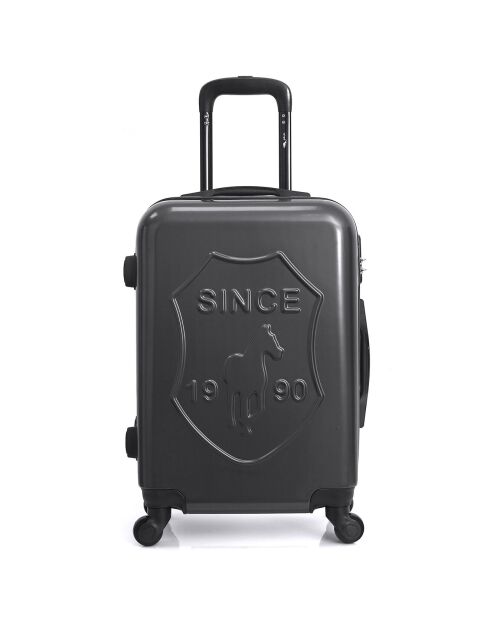 Valise Moyen Séjour 4 roues Darcy 62 cm gris foncé