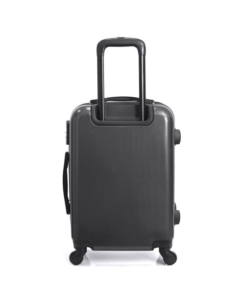 Valise Moyen Séjour 4 roues Darcy 62 cm gris foncé