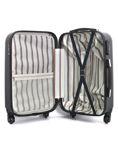 Valise Moyen Séjour 4 roues Darcy 62 cm gris foncé