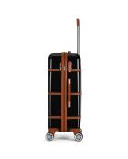 3 Valises + Vanity 4 roues Walter 55/65/75cm noir
