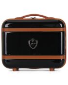 3 Valises + Vanity 4 roues Walter 55/65/75cm noir