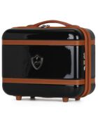 3 Valises + Vanity 4 roues Walter 55/65/75cm noir