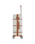 3 Valises + Vanity 4 roues Walter 55/65/75 cm beiges