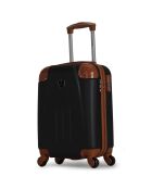 Valise Cabine 4 roues Henry-E 50 cm noire
