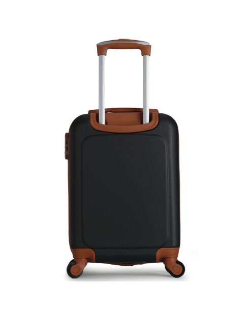 Valise Cabine 4 roues simples Henry-E 50 cm noire
