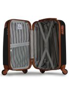 Valise Cabine 4 roues Henry-E 50 cm noire