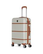 Valise Cabine 4 roues simples Walter 52 cm beige