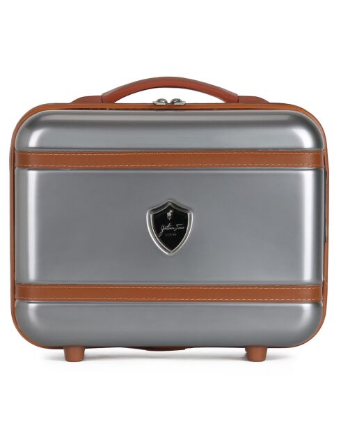 Vanity Case Walter argenté -  21.5x30x16 cm