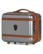 Vanity Case Walter argenté -  21.5x30x16 cm