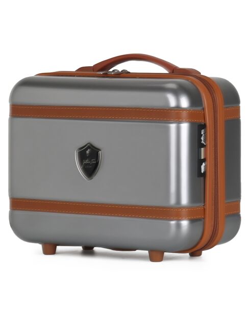 Schminkkoffer Walter Silber - 21,5x30x16 cm