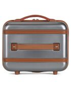 Vanity Case Walter argenté -  21.5x30x16 cm