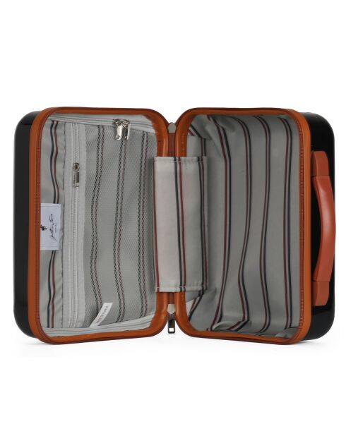 Estuche de tocador Walter 21,5 x 30 x 16 cm negro