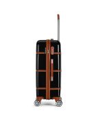 Valise Cabine 4 roues simples Walter 52 cm noire