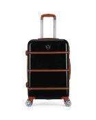 Valise Moyen Séjour 4 roues Walter 62 cm noire