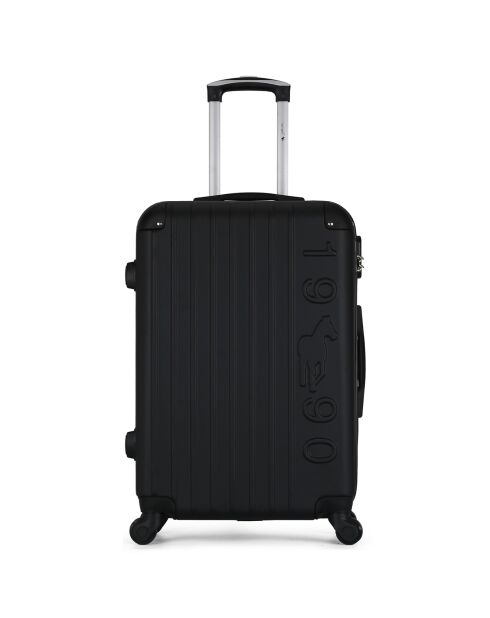 Valise Cabine 4 roues simples Porter 55 cm noire