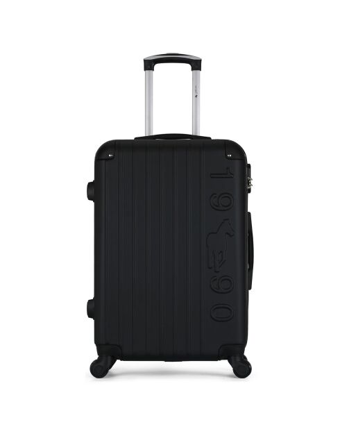 Valise Long Séjour 4 roues Porter 75 cm noire