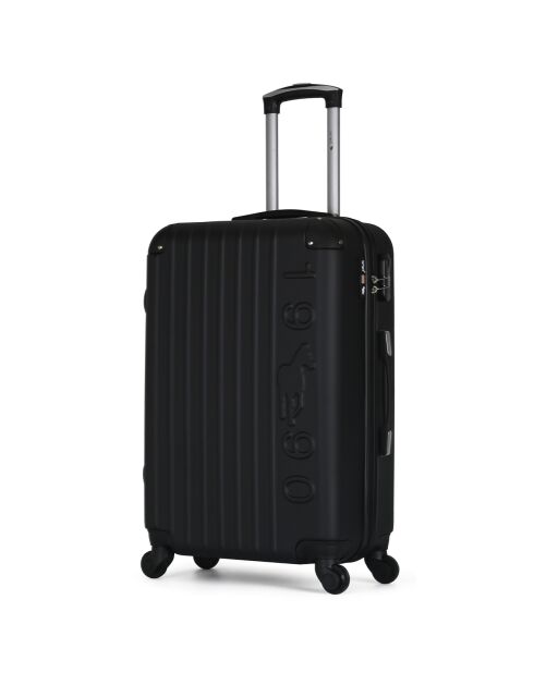 Porter Reisekoffer mit 4 Rädern, 75 cm, schwarz