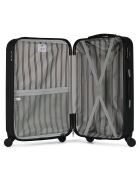 Valise Long Séjour 4 roues Porter 75 cm noire