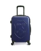 Valise Moyen Séjour 4 roues Darcy 62 cm bleu marine
