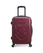 Valise Moyen Séjour 4 roues Darcy 62cm bordeaux