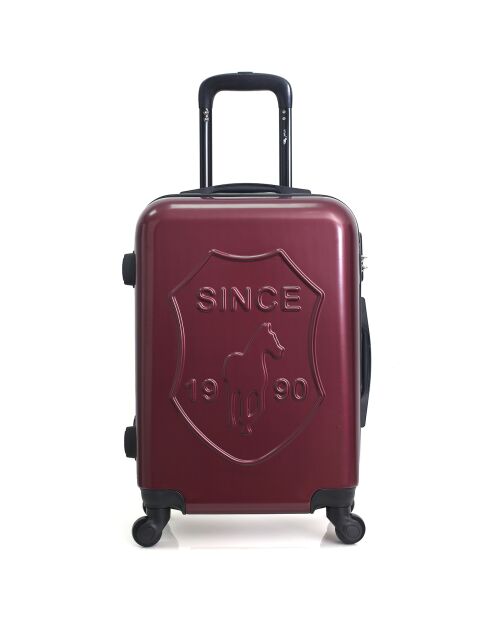 Valise Moyen Séjour 4 roues Darcy 62cm bordeaux