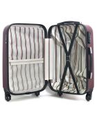 Valise Moyen Séjour 4 roues Darcy 62cm bordeaux