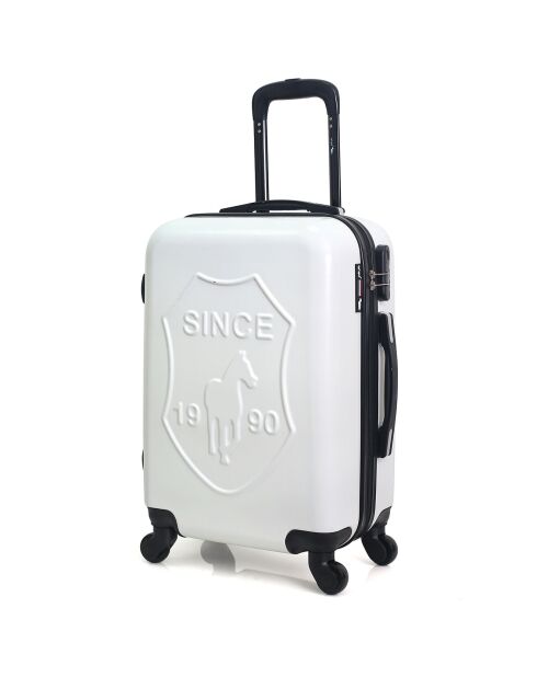 Valise Moyen Séjour 4 roues Darcy 62 cm beige